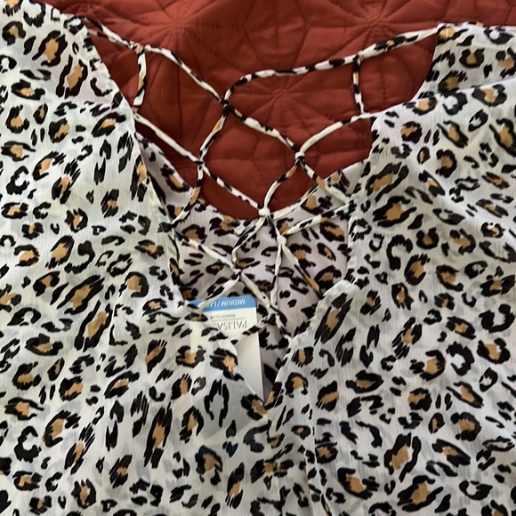 Leopard Print Bathing suit cover up - Picture 2 of 3